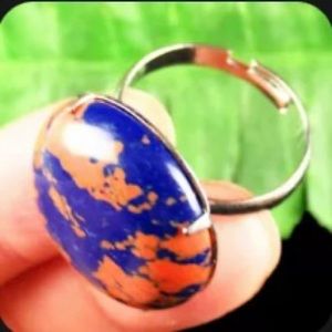 Wrap rainbow Turkey turquoise adjustable ring